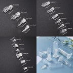 Woohome 20 PCS 3D Mini Jellyfish Mini Whale Resin Mould Filler Resin Casting - Image 7