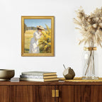 upsimples Vintage 8x10 Picture Frame, Antique Gold Frames Display 5x7 - Image 7
