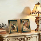eletecpro 4x6 Vintage Picture Frame, Glass Cover, Horizontal or Vertical - Image 7