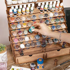 Plydolex Wooden Paint Organizer - Image 5