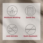 Mellanni Split King Sheets Set - Image 6