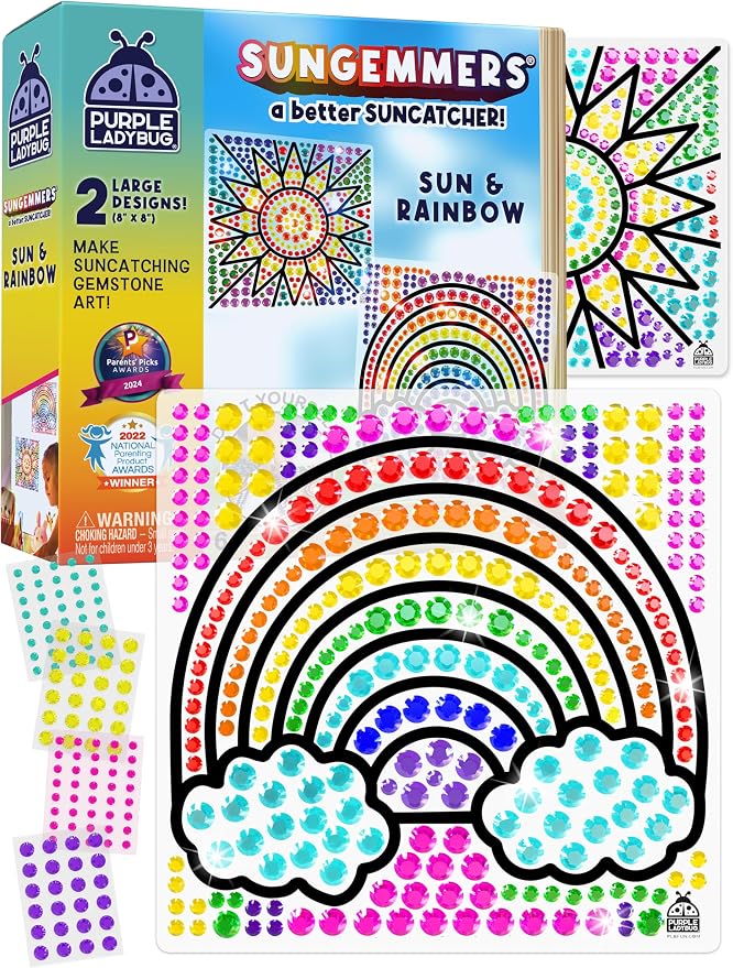 SunGemmers Window Gem Art Suncatcher Kits by PurpleLadybug