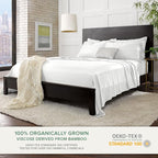 Queen Pillowcases by Pure Bamboo, Genuine 100% Organic Viscose Derived from - Image 3