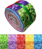 40 Strip Jelly Roll Fabric Strips - Image 6