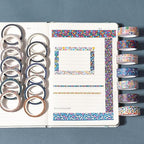 Mr. Pen- Washi Tape Set, 21 Rolls, 5 Yards/Roll | Washi Tape - Image 7