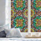 Stained Glass Window Privacy Film Static Cling - Image 4