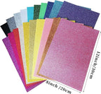 Glitter Felt, Glitter Sheets, 8 x12 inches Felt Glitter - Image 5