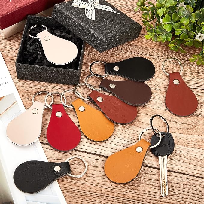 Taiyin 30 Pcs Leather Key Fob Kit - Image 6