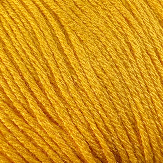Cotton Hobby Yarn for Amigurumi Crochet & Knitting | 1.76 oz / 180 yds - Image 2
