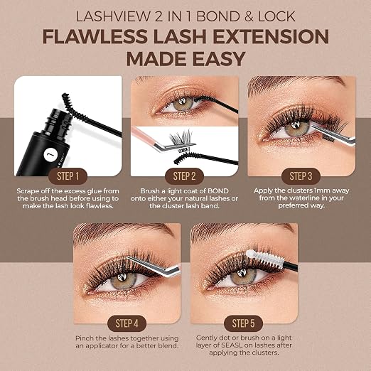 LASHVIEW Lash Bond and Seal Cluster Lash Glue - Image 7