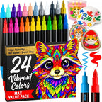 ARTISTRO 24 Acrylic Paint Markers by ARTISTRO