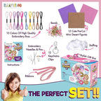 12 Pre-Cut Mini Treats Dessert Fun Kids Sewing Kit - Image 2