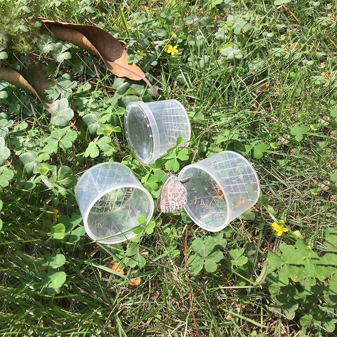 Coopay 16 Pieces Bug Viewer Critter Insect Cage Magnifying Insect Box Bug - Image 7