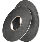 Tatuo 2 Rolls Double Sided Foam Tape 1/8 Inch by 50 Feet Black PE Foam Tape by Tatuo