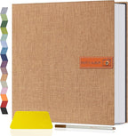 Popotop Large Photo Album Self Adhesive 4x6 5x7 8x10 Scrapbook Album DIY by Popotop