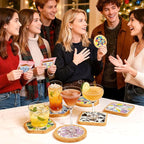 ZAIONE Coaster Crafts Kit for Adults: 6 Sets DIY Mosaic Tiles Coasters - Image 8