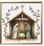 Zhenqing Nativity Scene Cross Stitch Kit by ZhenqingHomeFlagship