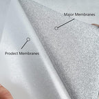 TUMIYA Glitter Silver HTV Vinyl - Image 2