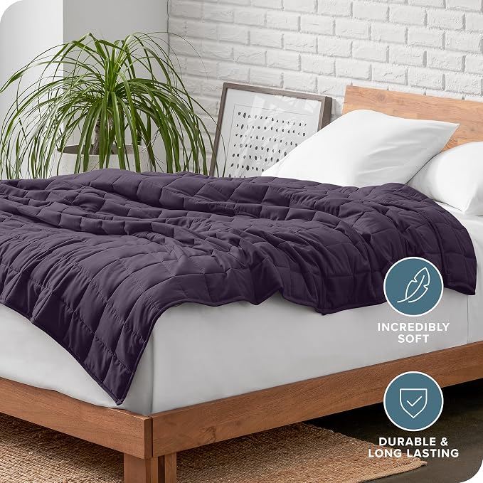 Bare Home Weighted Blanket King Size 25lb - Image 5