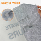 HTVVETUR Glitter Heat Transfer Vinyl - Image 3