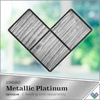 Gallery Glass Platinum Stained Glass 2 fl oz Brilliant Metallic Finish Paint - Image 2