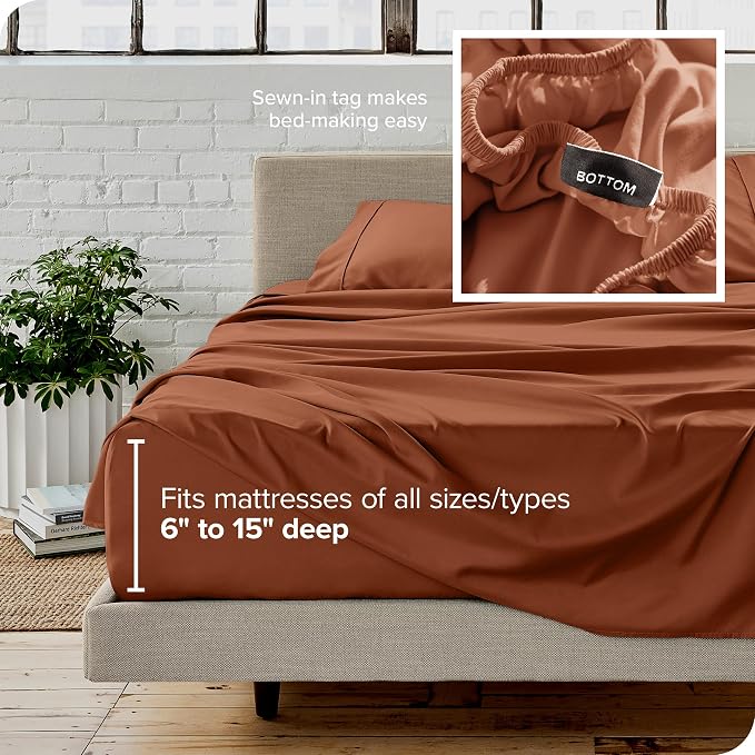 Bare Home Twin XL Sheet Set - Image 5