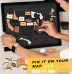 flinelife USA Travel Map, Wooden USA Map Puzzle - Image 3