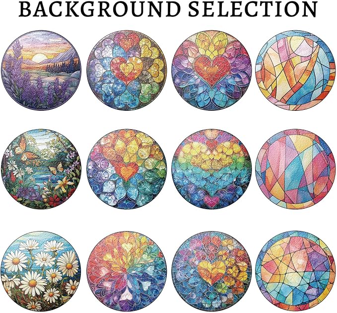 Personalized Grandma Stained Glass Suncatcher, Custom Photo Stained Glass - Image 6