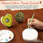 Pebblonia Mandala Rocks Pebble Painting Kit - Image 5