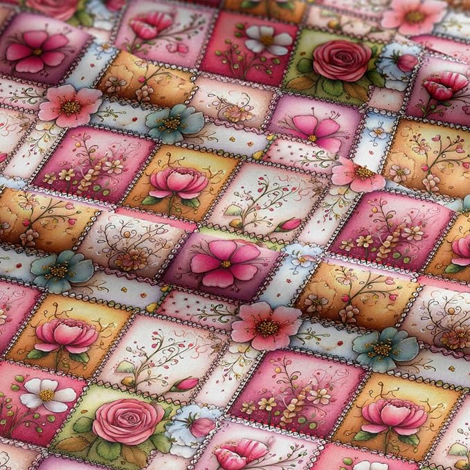 100% Cotton Fabric by the Yard – Turkish Quality Quilting & Sewing Fabric - Image 8