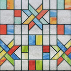 3D Stained Glass Window Film, Decorative Window Privacy Film - Image 2