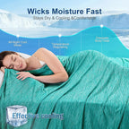 KMUSET Cooling Blanket Full Size（80"x90", Double Sided Summer Cooling Blankets - Image 4