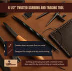 UJ Ramelson Twisted Scriber Tool Needle - Image 2