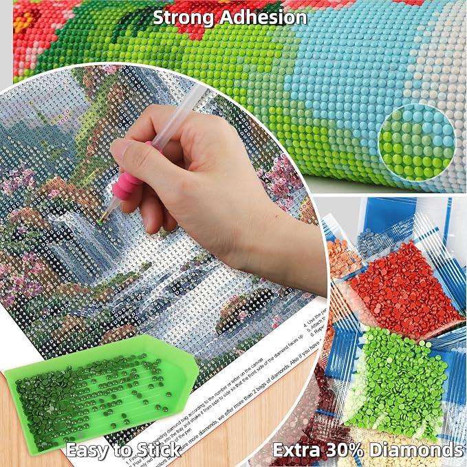 Lxmsja Cherry Blossoms Diamond Art Kits - Image 4