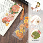 Fuyoooo 376 Pcs Pressed Flowers Bookmark Making Kit, DIY Bookmark Laminating - Image 3