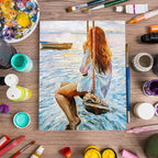 FIXSMITH Stretched Canvas for Painting- 8x10 Inch, Bulk Pack of 8, 100% Cotton - Image 6