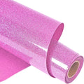 Purple Glitter HTV Heat Transfer Vinyl Rolls 12 Inch by 5 feet Roll Iron on DIY by SHOMKIEE