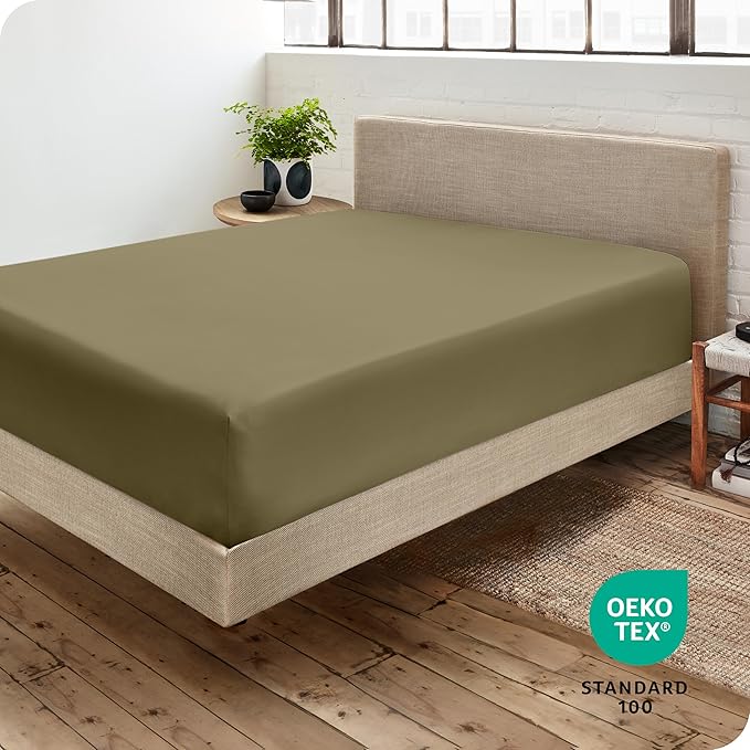 Bare Home Fitted Bottom Sheet Full XL Size - Image 4