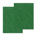 2 Pack 12'' x 16'' Glitter Dark Green Acrylic Sheet, 3mm Thick Acrylic Plastic by Unknown