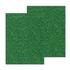 2 Pack 12'' x 16'' Glitter Dark Green Acrylic Sheet, 3mm Thick Acrylic Plastic by Unknown