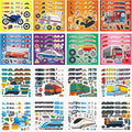 48 Sheets Create Vehicle of Dreams Stickers, Make Your Own Stickers by Cosomia