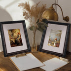 eletecpro 8x10 Vintage Picture Frame, Glass Cover, Horizontal or Vertical - Image 6