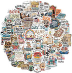 300+ PCS Book Stickers Pack for Kindle Water Bottle Laptop by JUNKJWBZ%7CPeelStickInspir