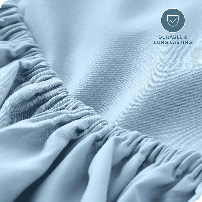Bare Home Fitted Bottom Sheet Full - Image 5