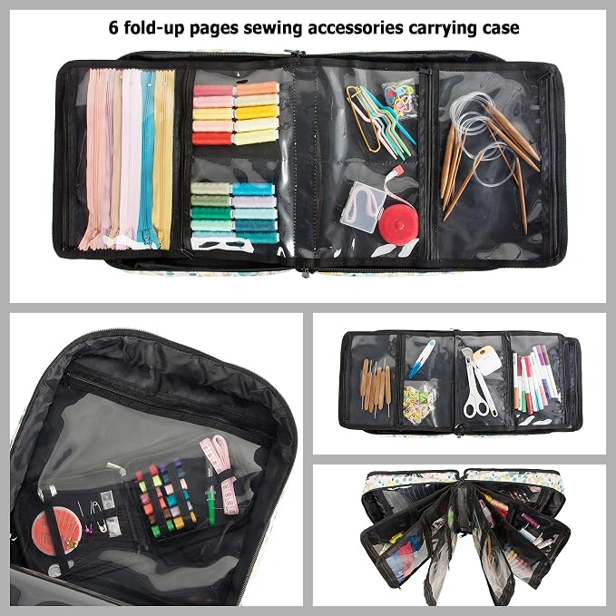 PACMAXI Sewing Accessories Storage Carrying Bag, Craft Tools | Roomy carry bag - Image 3