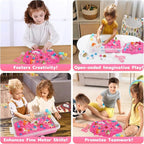 Unicorn Sensory Sand Bin-38 PCS Set - Image 3
