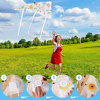Honoson 20 Pieces DIY Blank Kite - Image 3