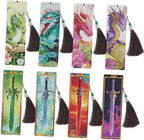 8 Pcs Dragon Sword Diamond Art Bookmarks Kit, Fantasy Diamond Painting Book by CRASHOT