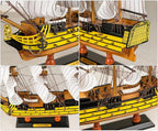 SAILINGSTORY Wooden Model Ship HMS Victory 1/170 Scale Replica | Handcraft - Image 3
