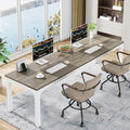 Tribesigns 78.7 Inches Extra Long Computer Desk 2 Person Desk, Double Long Desk by Unknown